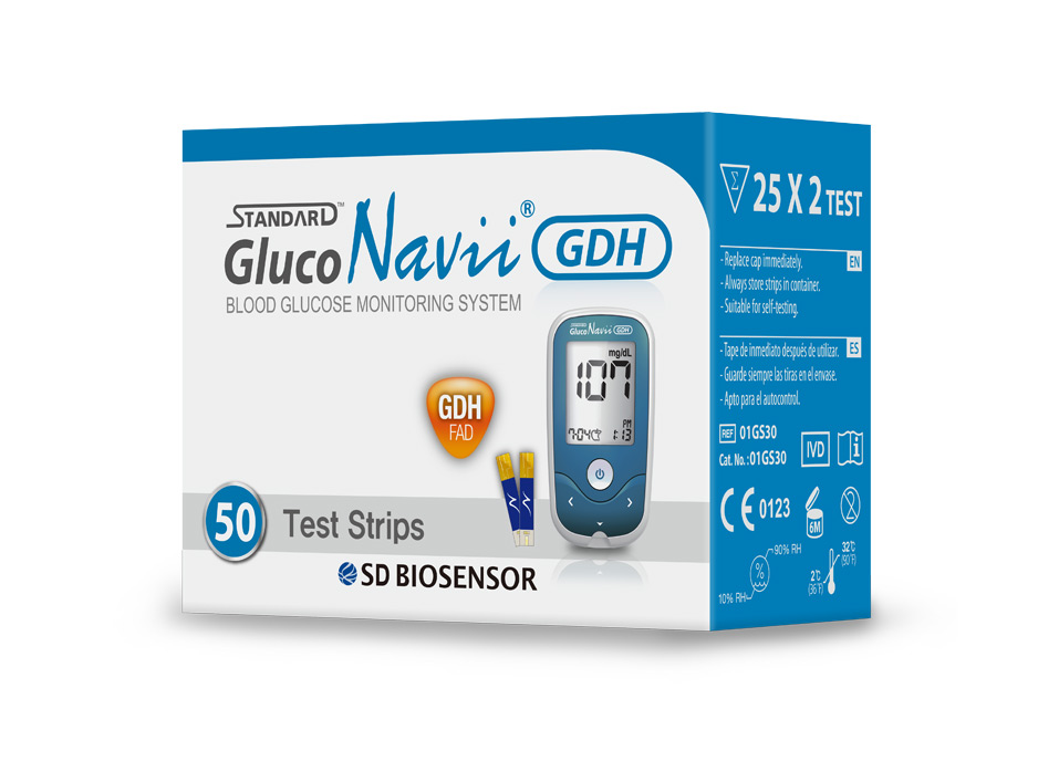 que-thu-duong-huyet-standard™-gluconavii®-gdh-blood-glucose-test-strip